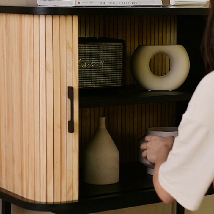Armoire en bois à 2 portes Dolton
