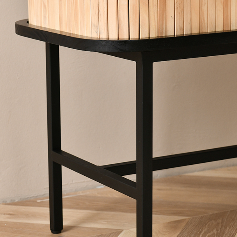 Armoire en bois à 2 portes Dolton