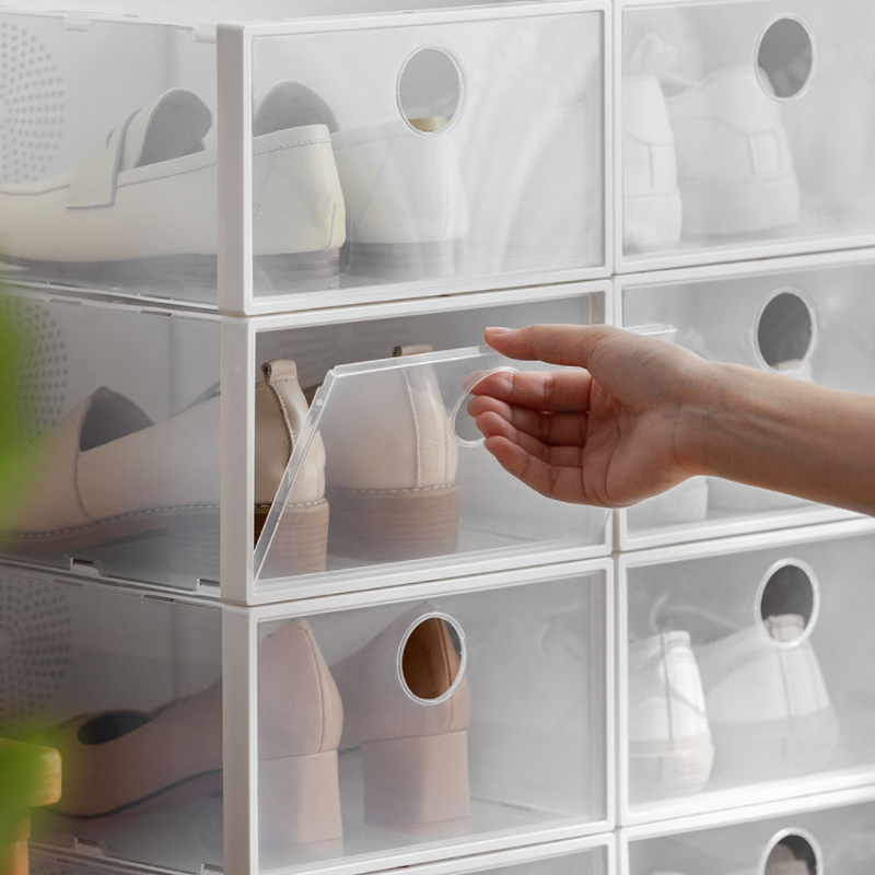 Étagère à chaussures Aishia (lot de 4)