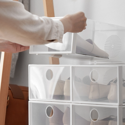 Étagère à chaussures Aishia (lot de 4)