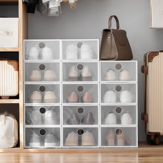 Étagère à chaussures Aishia (lot de 4)