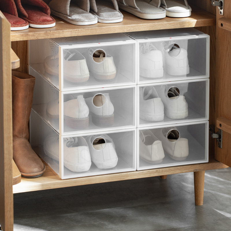 Étagère à chaussures Aishia (lot de 4)