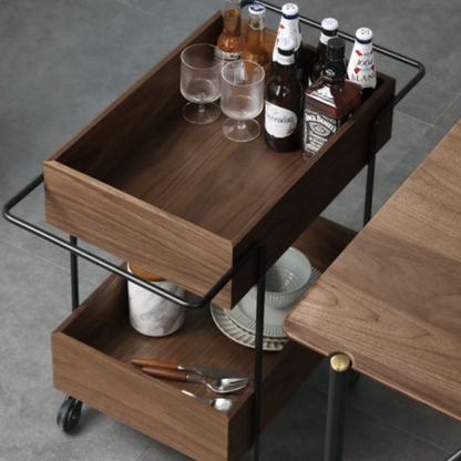 Desserte de cuisine en bois Keener