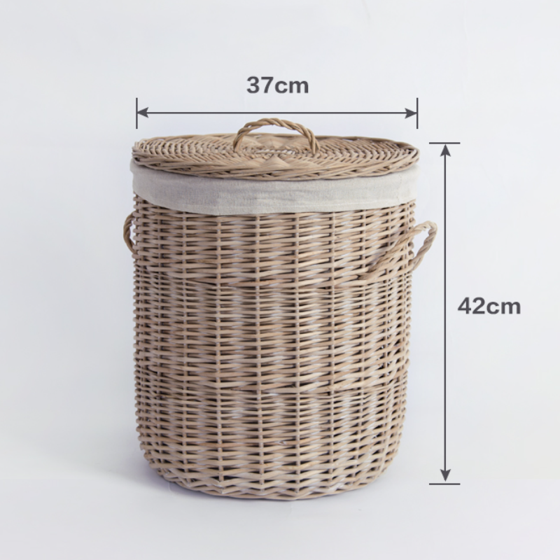 Panier à linge en rotin Griffin (lot de 3)