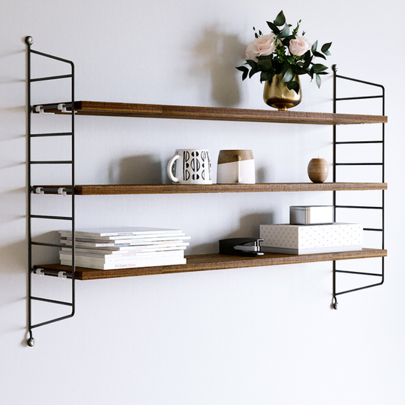 Étagère flottante en bois Indio