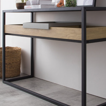 Table console en bois Chapple