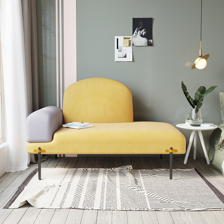 Canapé-lit Goshorn Fresh Color