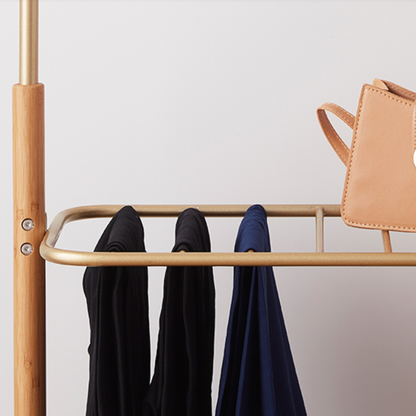 Porte-manteau en bambou Abigail