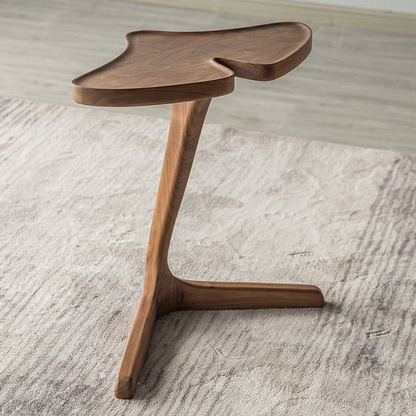 Table d'appoint en bois massif Adeline 