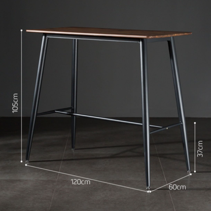 Table de bar industrielle Elkville 