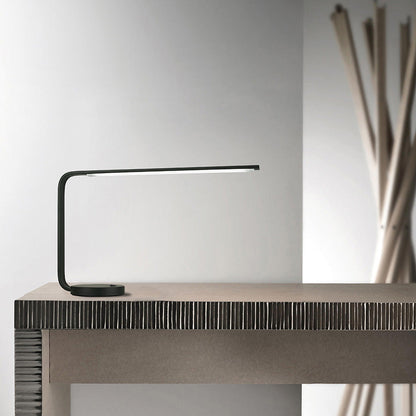 Lampe de bureau Akiana noir/blanc