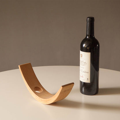 Porte-bouteilles de vin de table fait main