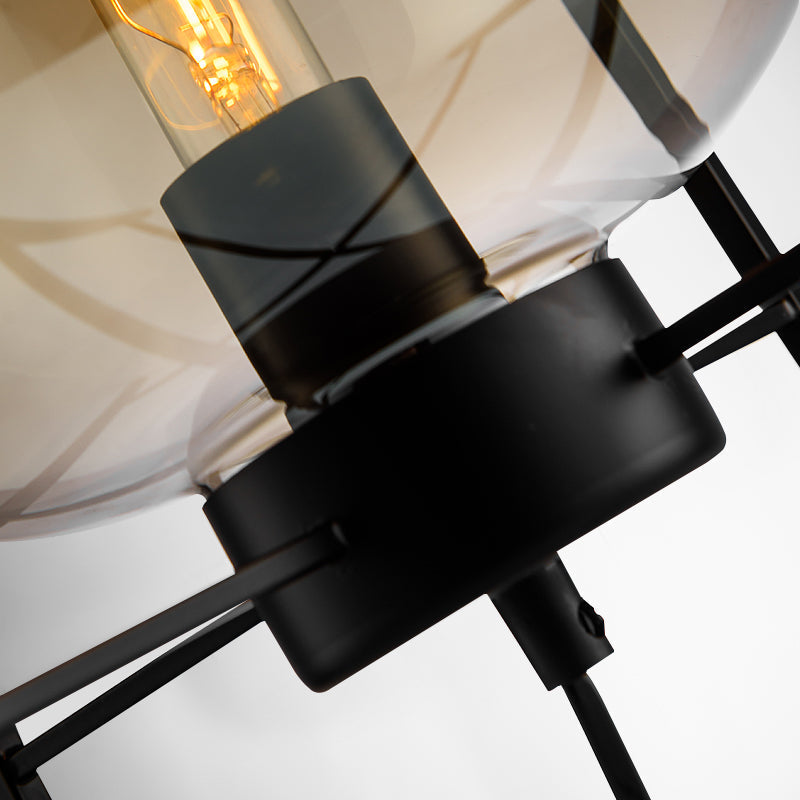 Lampe de sol/de table en verre Alden