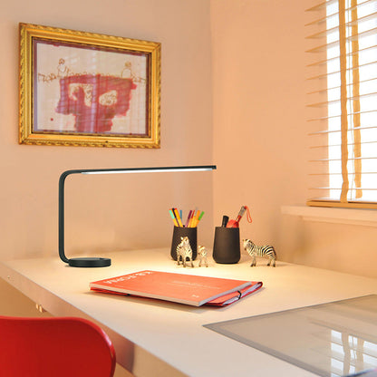 Lampe de bureau Akiana noir/blanc