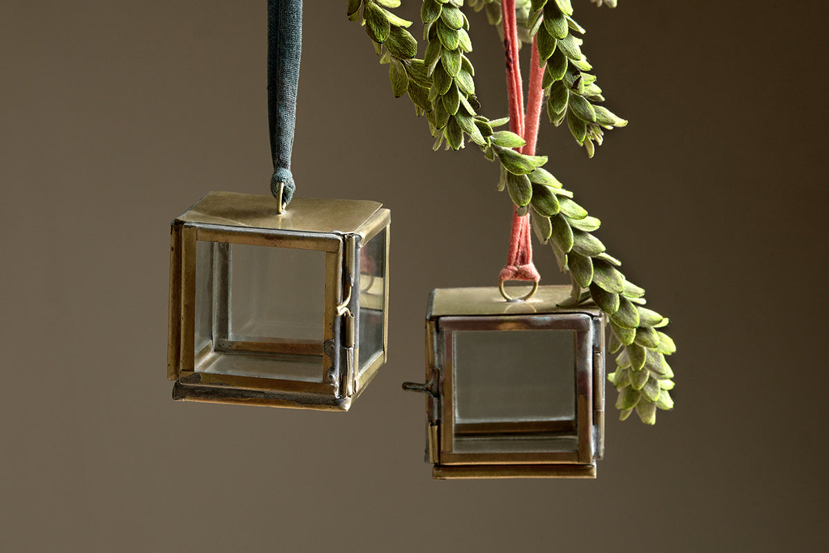 Décorations Tiny Kiko Box (lot de 2) - Laiton antique
