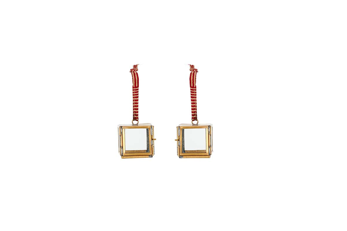 Décorations Tiny Kiko Box (lot de 2) - Laiton antique