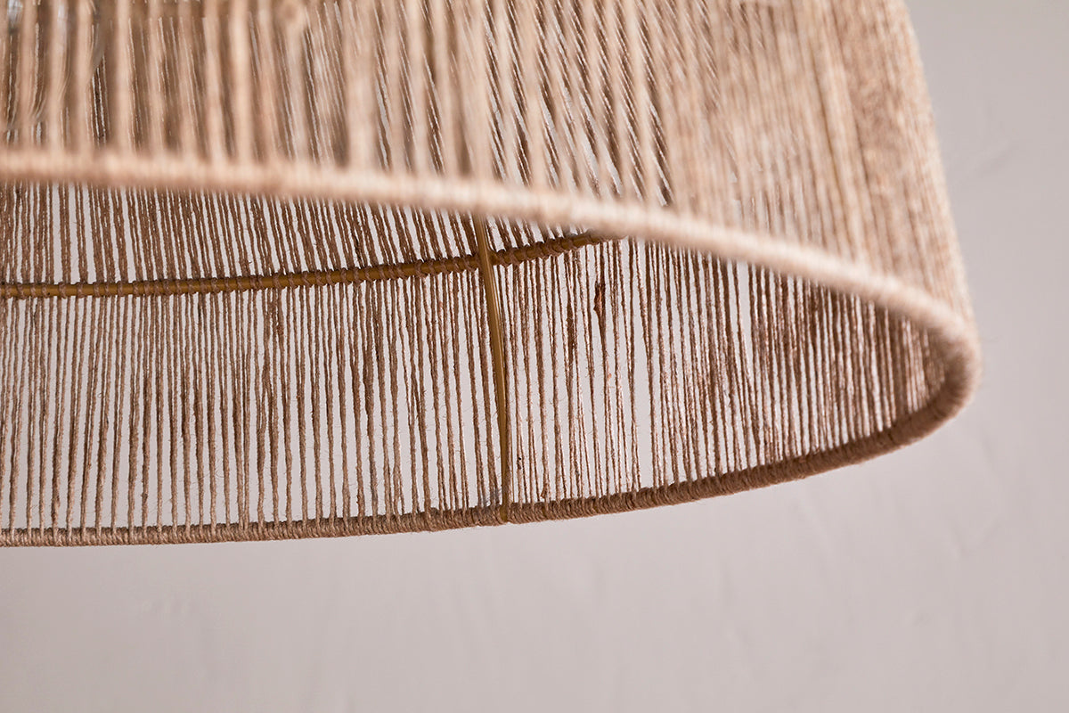 Abat-jour en jute naturel Tivi - Naturel