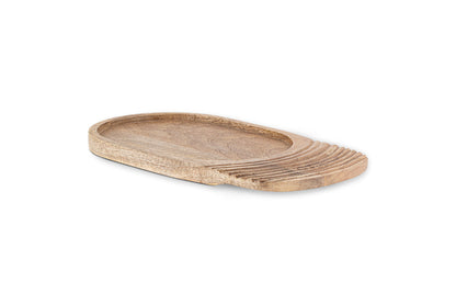 Planche de service en bois de manguier Tivisha - Naturel