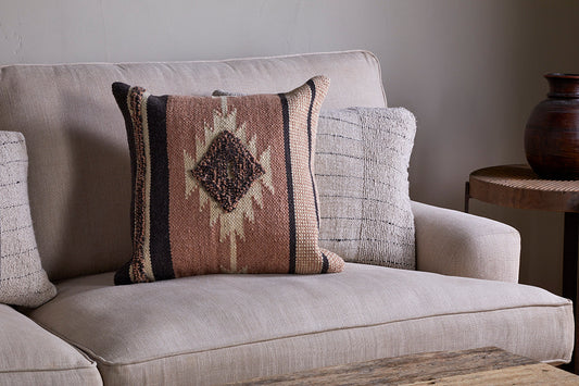 Housse de coussin Tussi Mara - Rose poudré