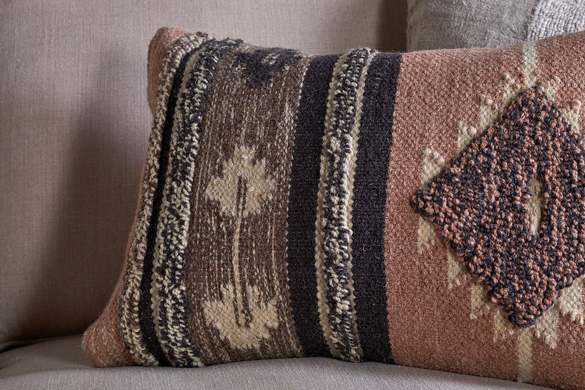 Housse de coussin Tussi Sia - Rose poudré