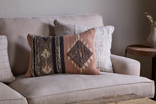 Housse de coussin Tussi Sia - Rose poudré