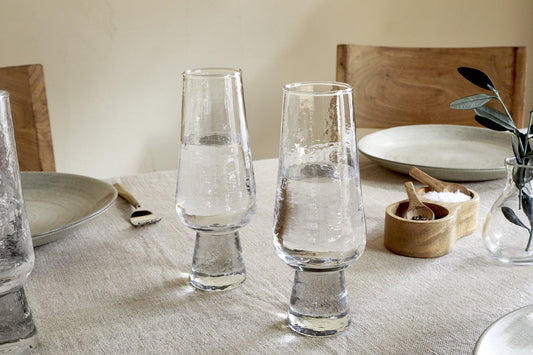 Flûte à champagne Visla - Transparente (lot de 4)