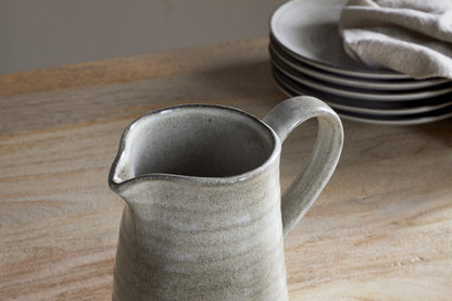 Pichet en faïence Valinha - Gris - Petit