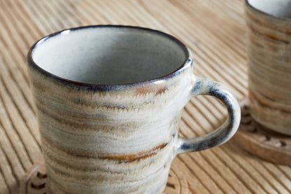 Tasses Vizo - Gris (lot de 2)