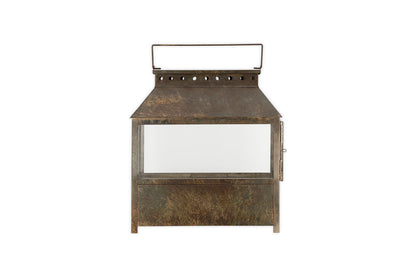 Lanterne Large Akoko - Patine Marron