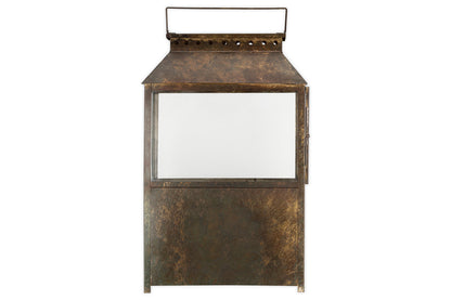 Lanterne Large Akoko - Patine Marron