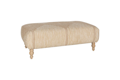 Pouf rembourré Aranya - Naturel