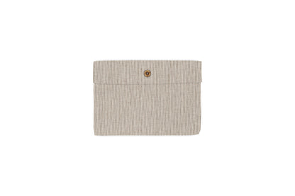 Taies d'oreiller Borba en chanvre et coton pour femme au foyer - Espresso