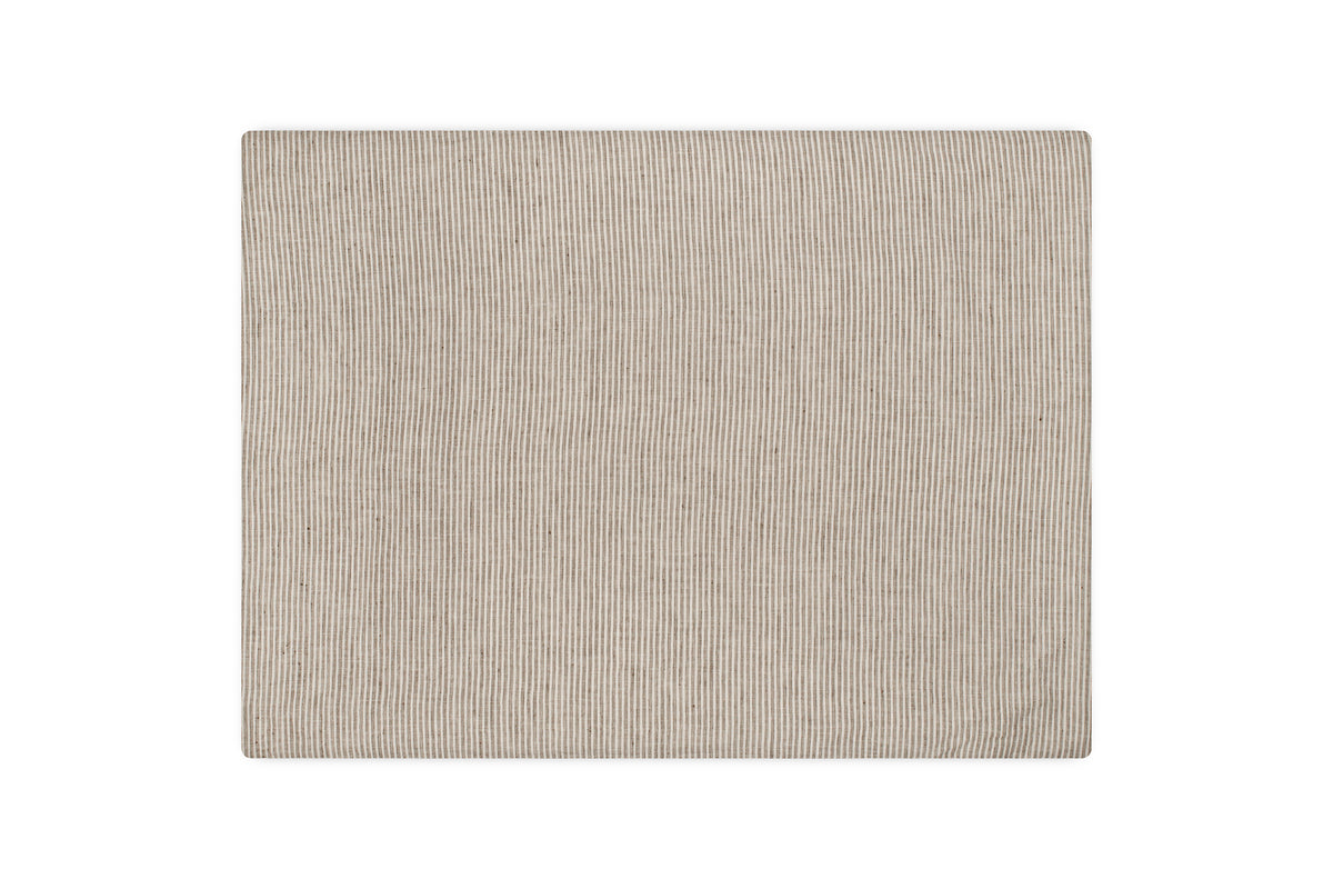 Taies d'oreiller Borba en chanvre et coton pour femme au foyer - Espresso