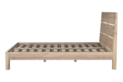 Lit Iya en bois recyclé - Naturel