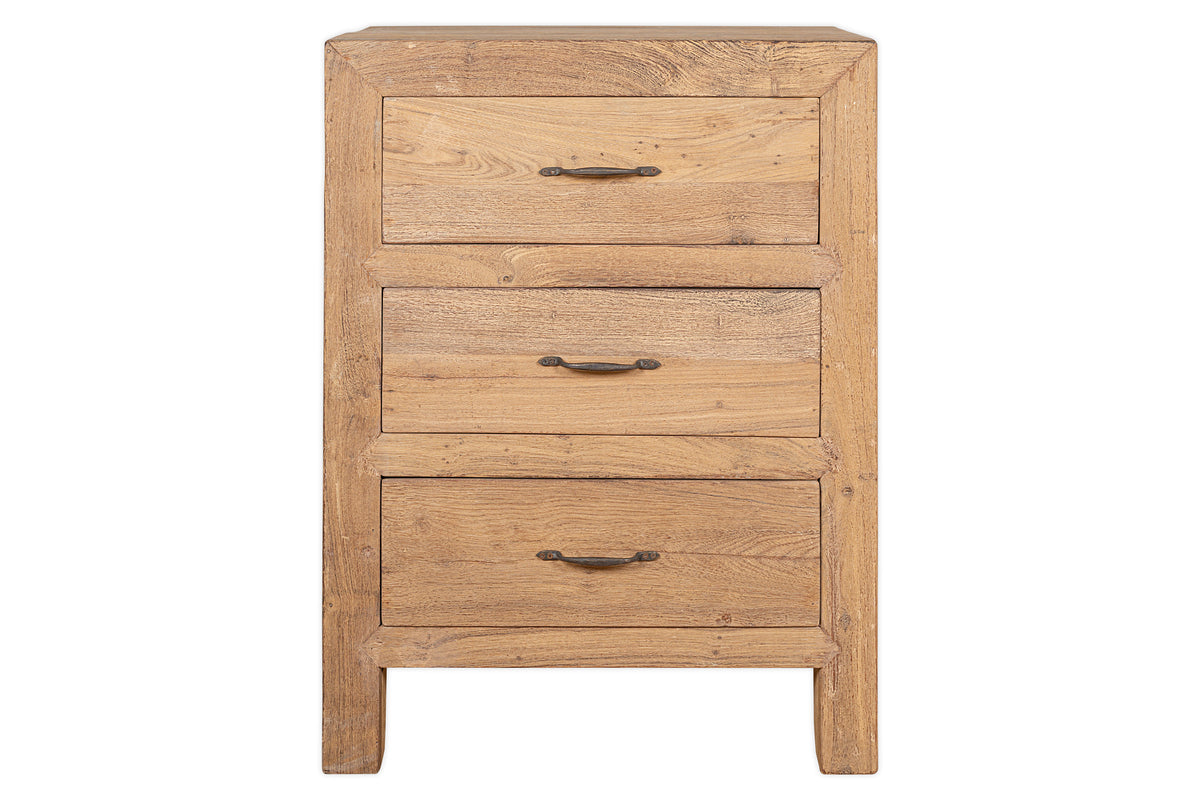 Commode Iya en bois recyclé - Naturel - Petit
