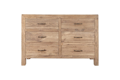 Commode Iya en bois recyclé - Naturel - Grande