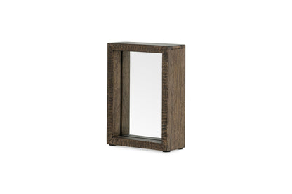 Cadre en bois de manguier Indu Standing - Frêne foncé