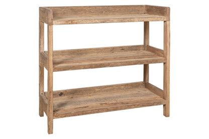 Étagères de garde-manger en bois recyclé Ibo - Naturel