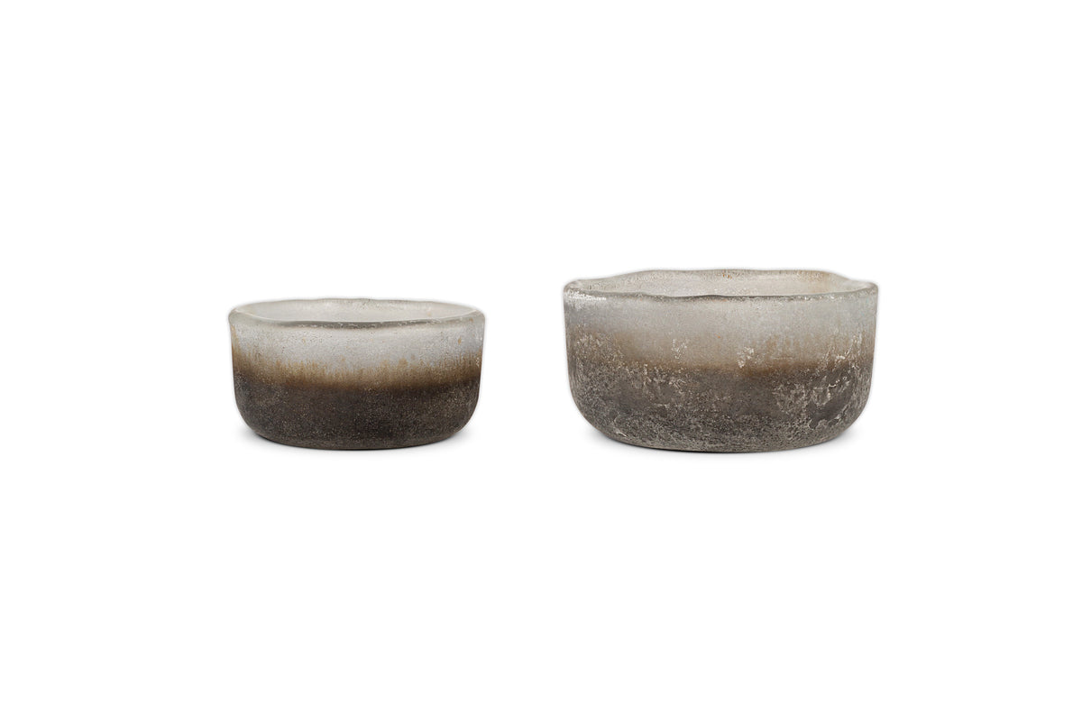 Photophores Janka - Charbon fumé (lot de 2)
