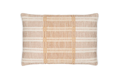 Housse de coussin en coton Nayika - Rouille