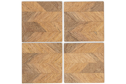 Sous-verres Nalbari - Naturel (lot de 4)