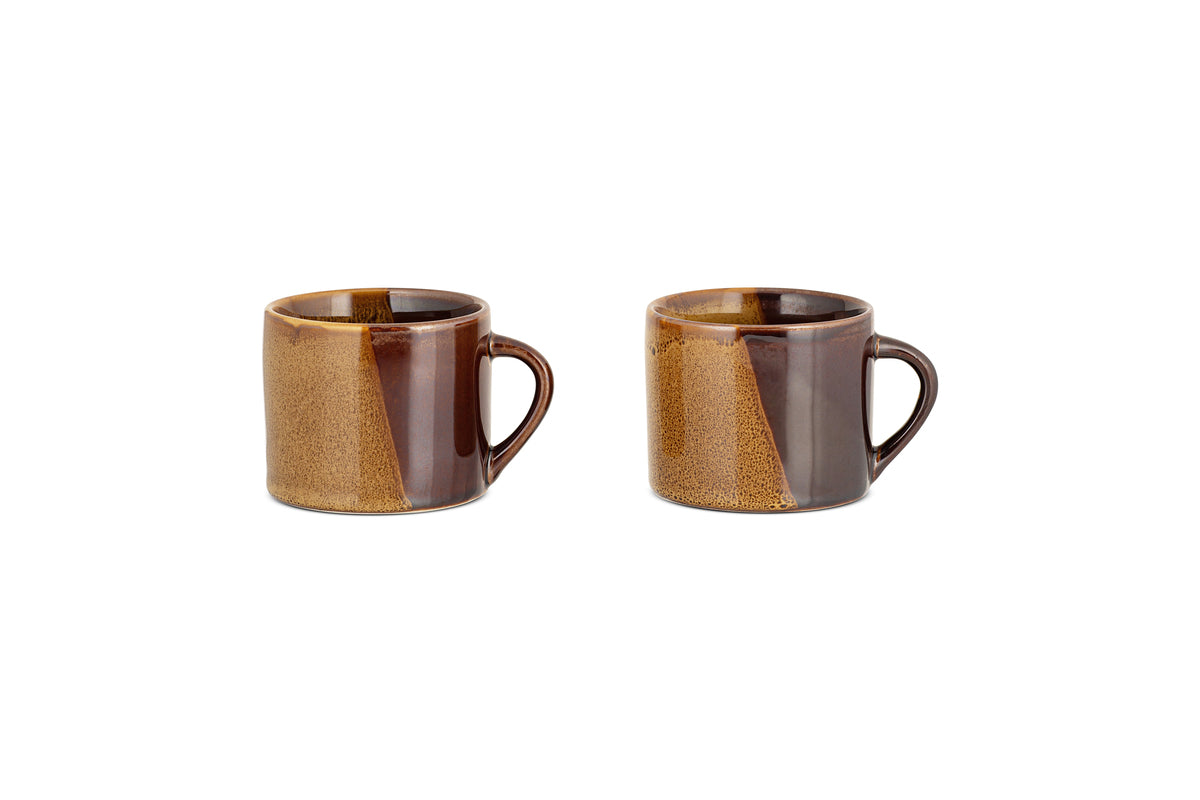Mugs Naav - Moutarde - Petit format (lot de 2)