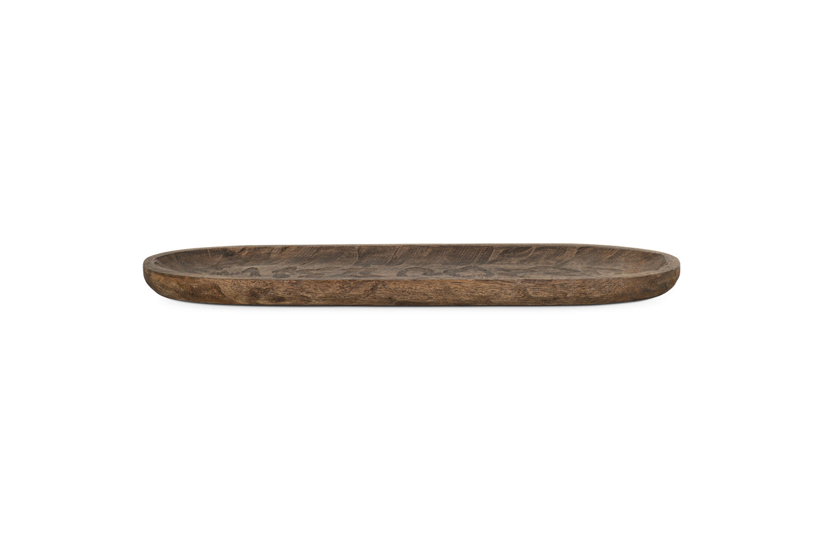 Plateau de service Nyati - Brun foncé