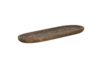 Plateau de service Nyati - Brun foncé