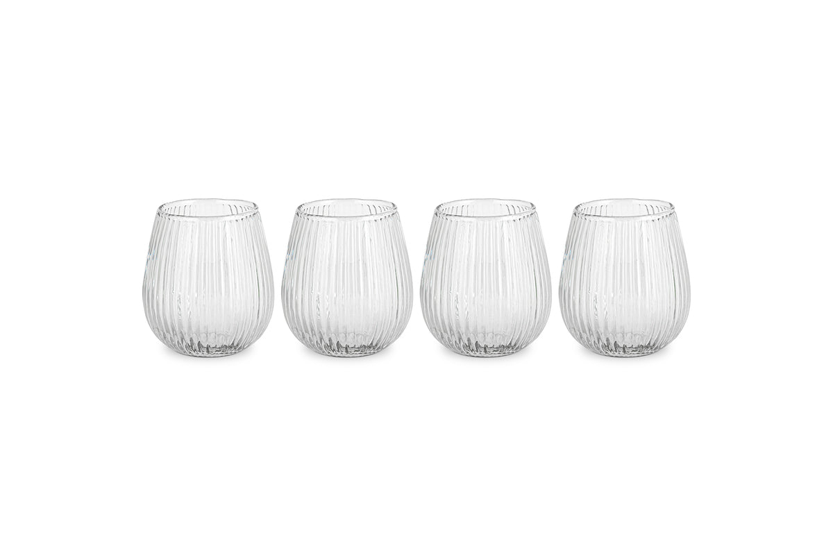 Verre Otuba - Transparent (lot de 4)