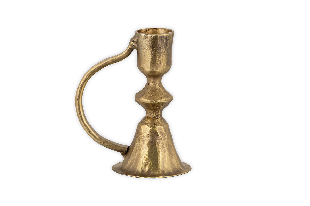 Bougeoir Prema - Laiton antique