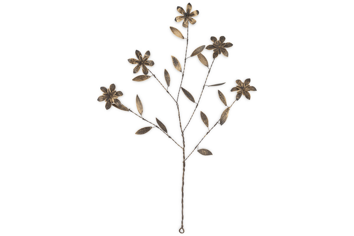 Tige de fleur Svara - Laiton antique