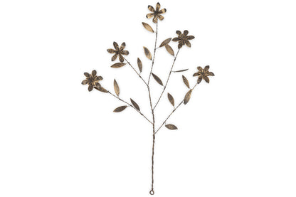 Tige de fleur Svara - Laiton antique