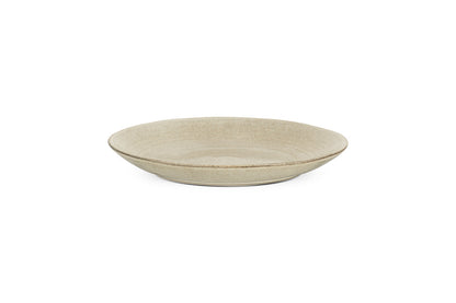 Assiette plate en faïence Valinha - Gris