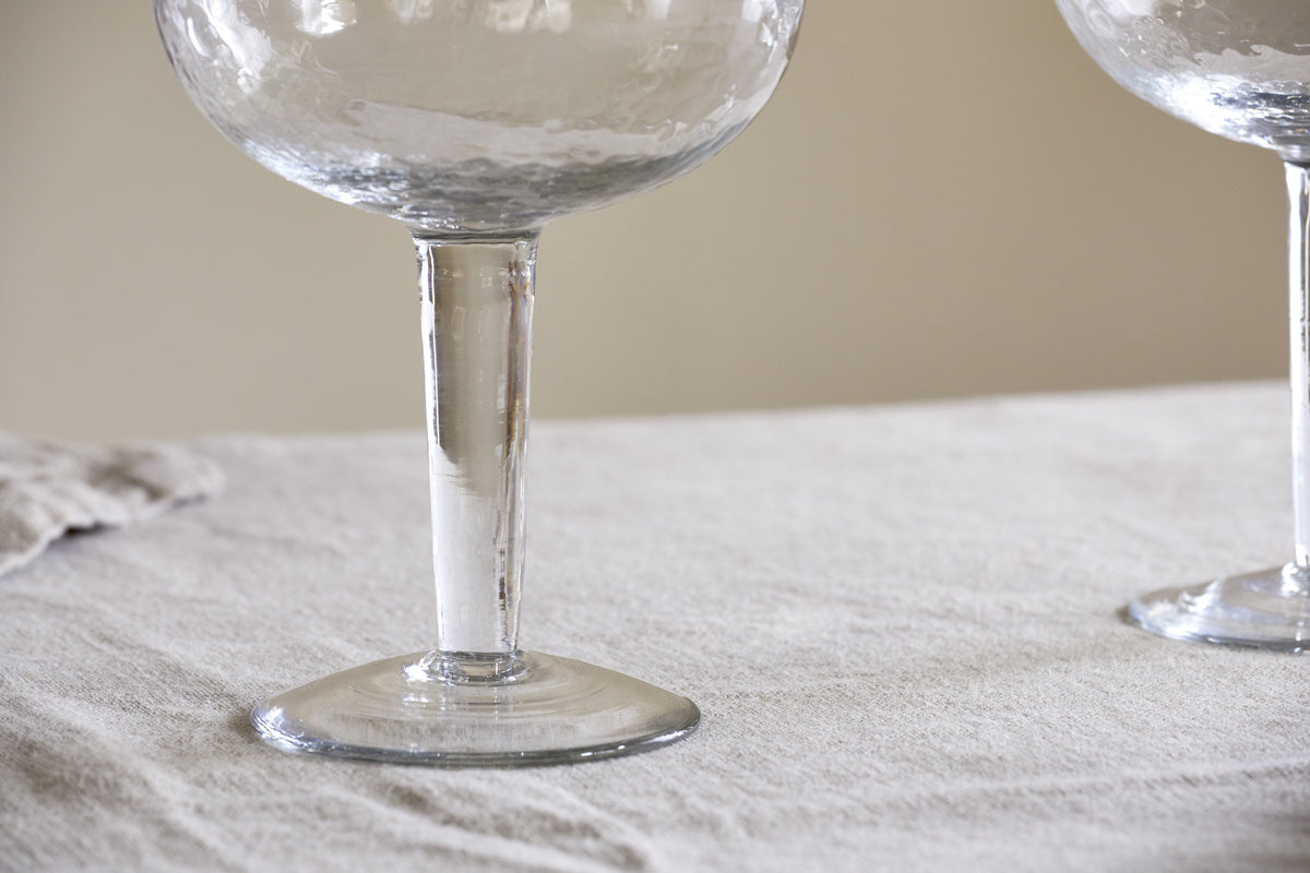 Verre à gin martelé Yala - Transparent (lot de 2)